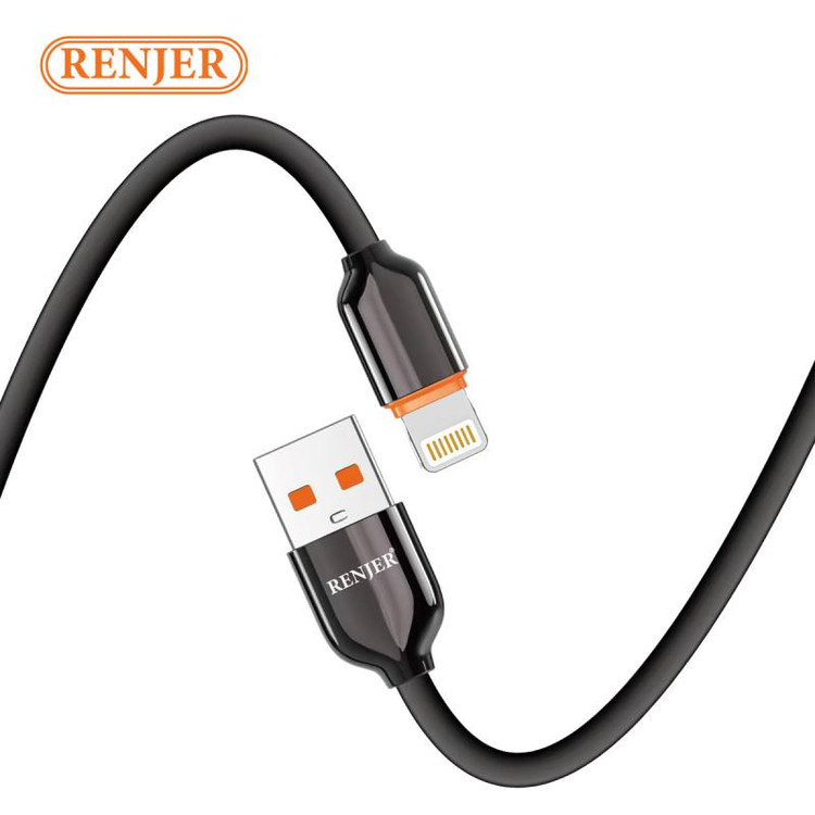 کابل USB به Lightning یو اس بی لایتنینگ فست شارژ طول 1 متر مدل RJ 32 fast charge