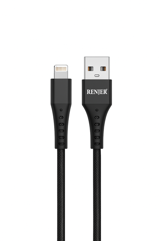 کابل لایتنینگ کنفی USB به Lightning طول 1 متر مدل RJ 24 لایتنینگ به یو اس بی
